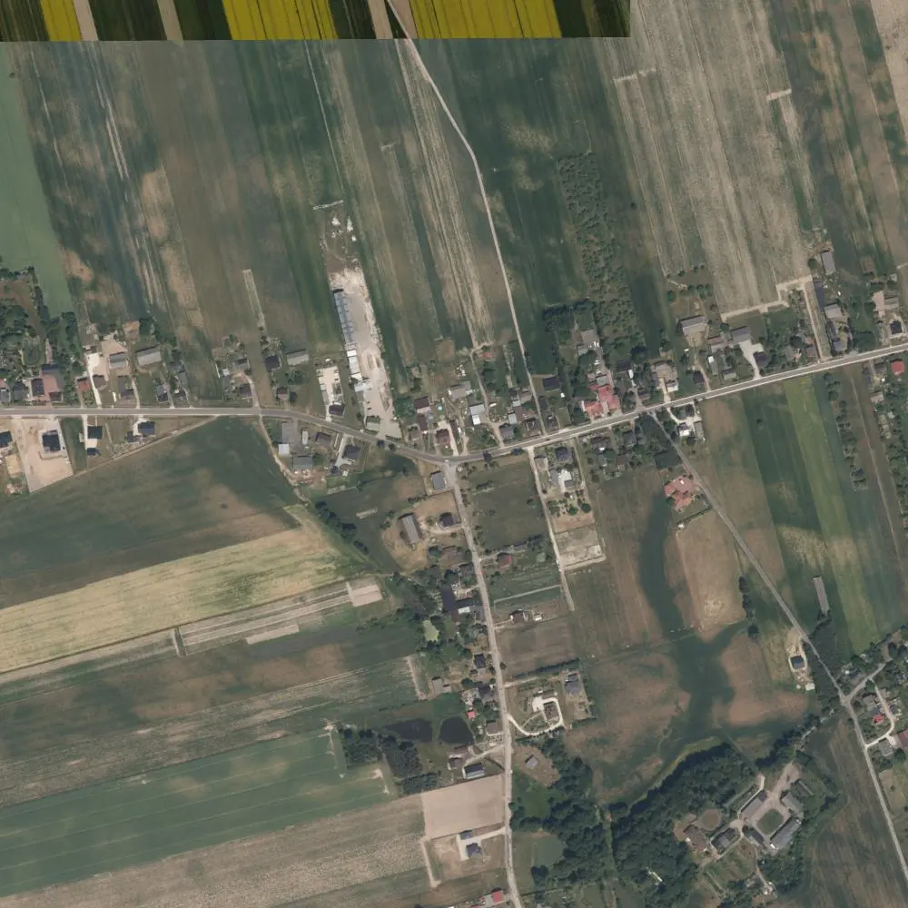 Zdjęcie lotnicze Radomska